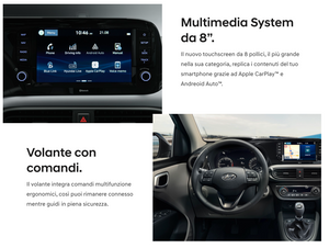 HYUNDAI i10 1.0 MPI A/T Connectline Automatica Noleggio Lungo Termine - Solorent.it