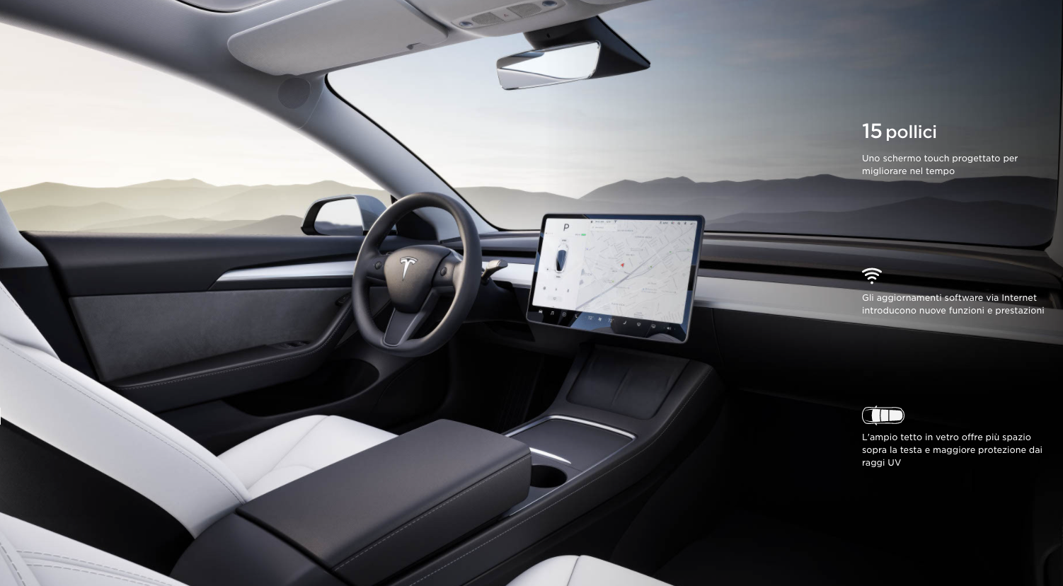 TESLA Model 3 75 kWh Long Range Dual Motor AWD Automatica Noleggio Lungo Termine - Solorent.it