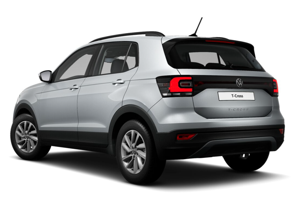 VOLKSWAGEN T-Cross 1.0 TSI 85kW Edition Plus DSG Automatica Noleggio Lungo Termine - Solorent.it
