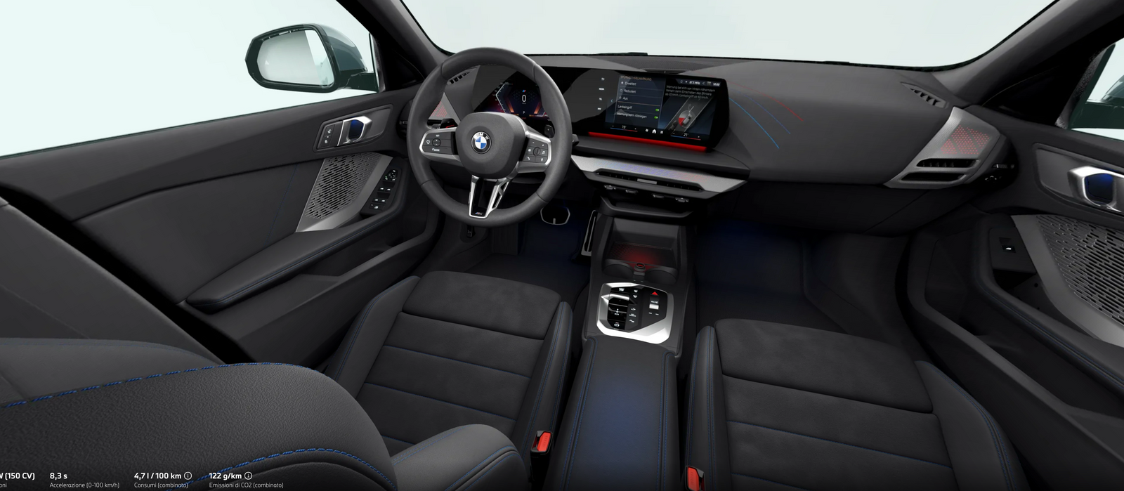 BMW Serie 1 120d MSport Automatica Noleggio Lungo Termine - Solorent.it