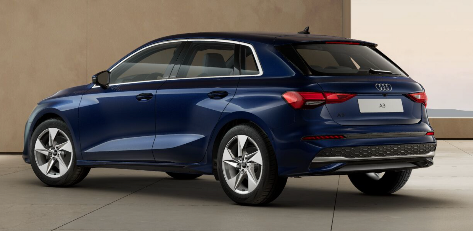 AUDI A3 TFSI 85 KW S tronic Business Advanced S.Back Automatica Noleggio Lungo Termine Privati - Solorent.it