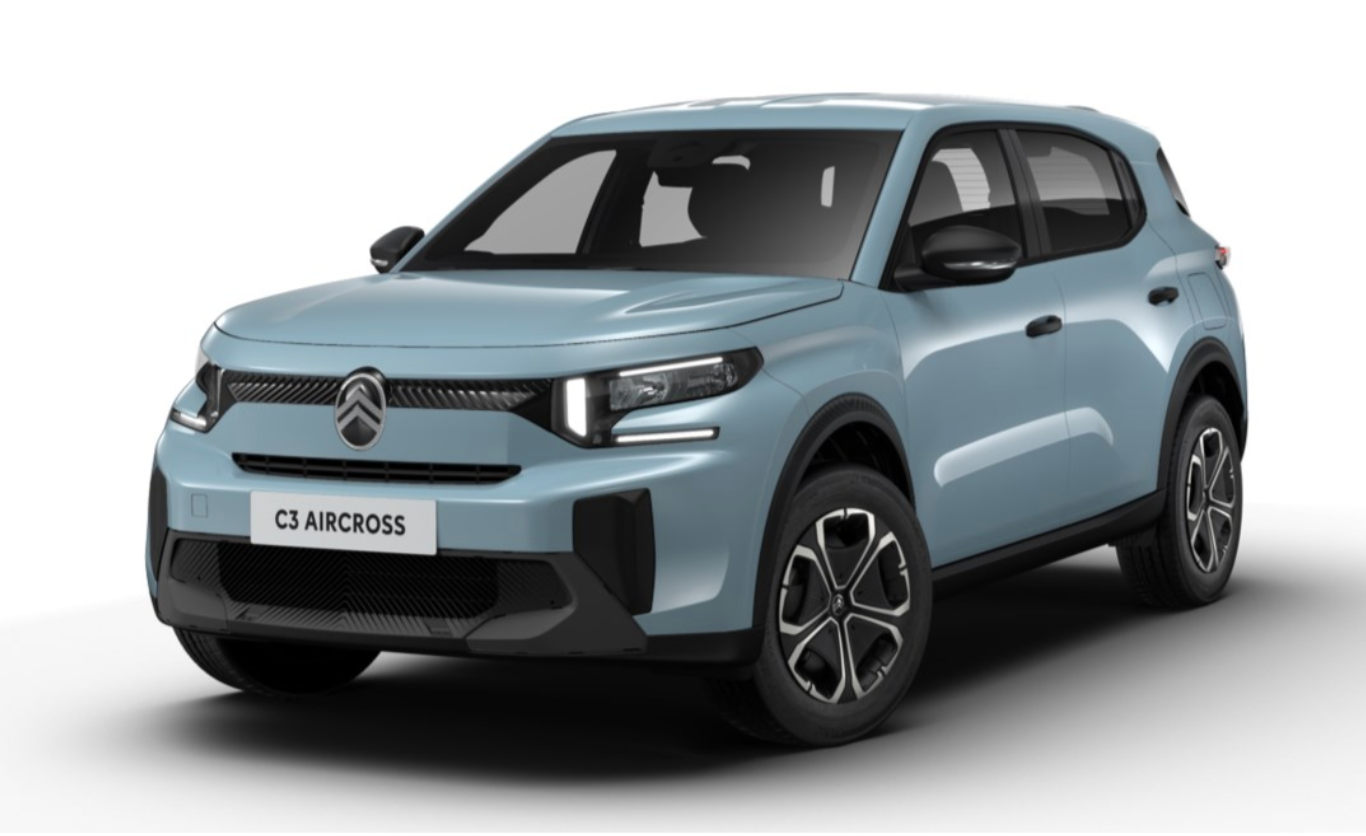 CITROEN C3 Aircross Hybrid 145 cv Automatico PLUS Noleggio Lungo Termine PRIVATI - Solorent.it
