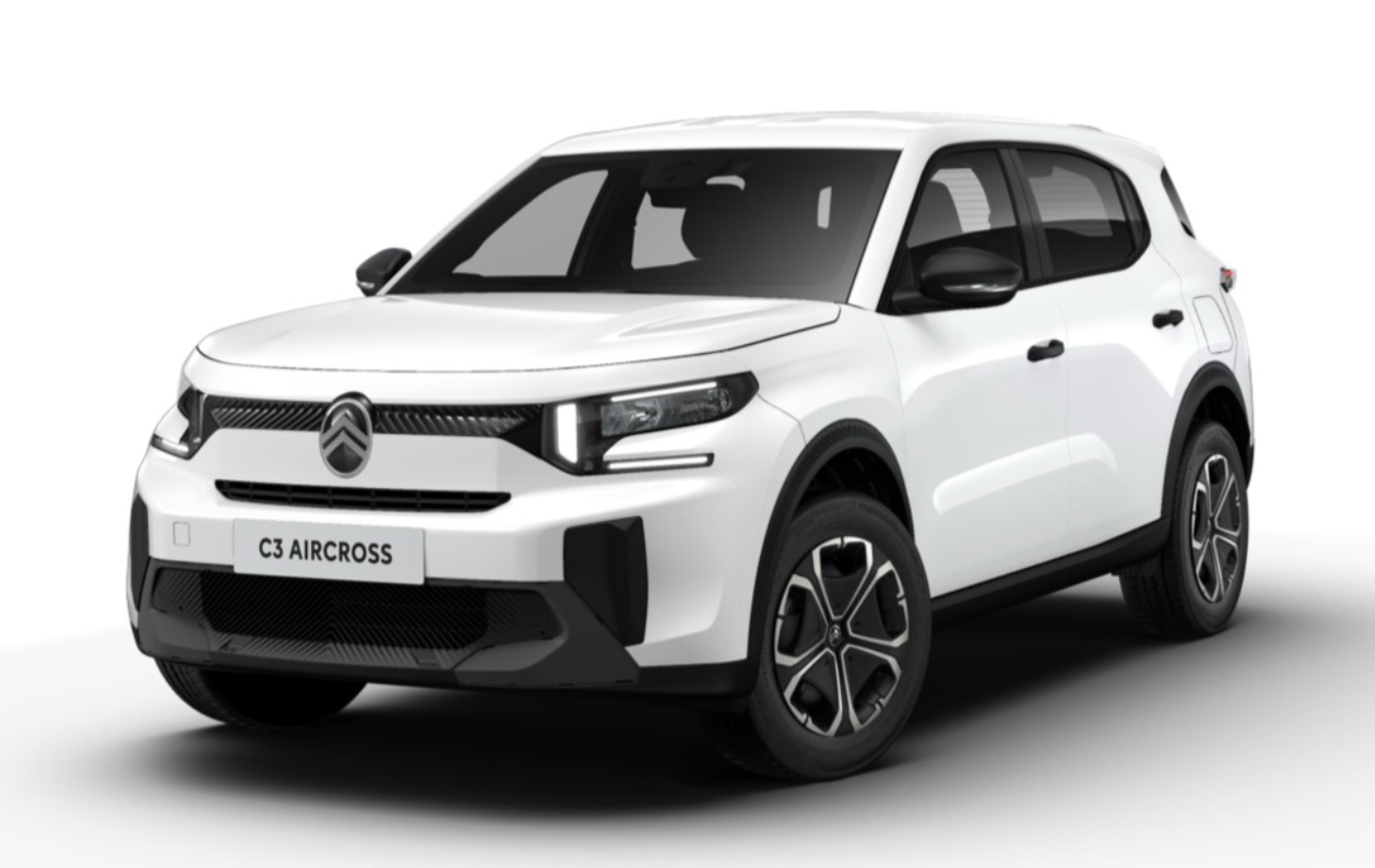 CITROEN C3 Aircross Hybrid 145 cv Automatico PLUS Noleggio Lungo Termine PRIVATI - Solorent.it