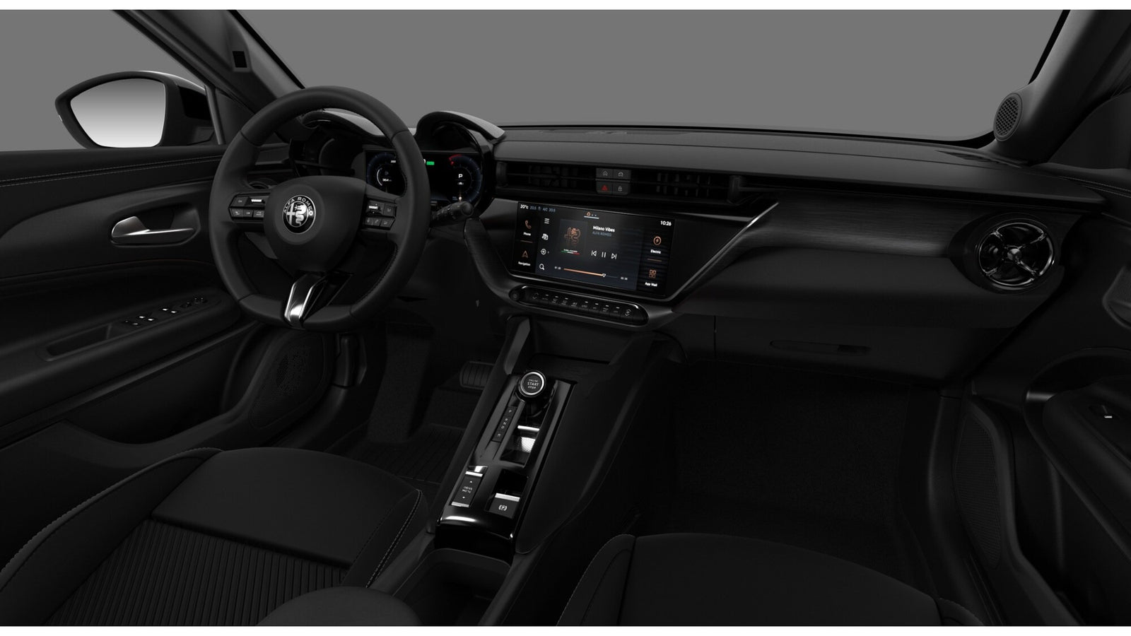 ALFA ROMEO Junior 1.2 145cv Hybrid eDCT6 Ibrida Sprint Automatica Noleggio Lungo Termine interni - Solorent.it