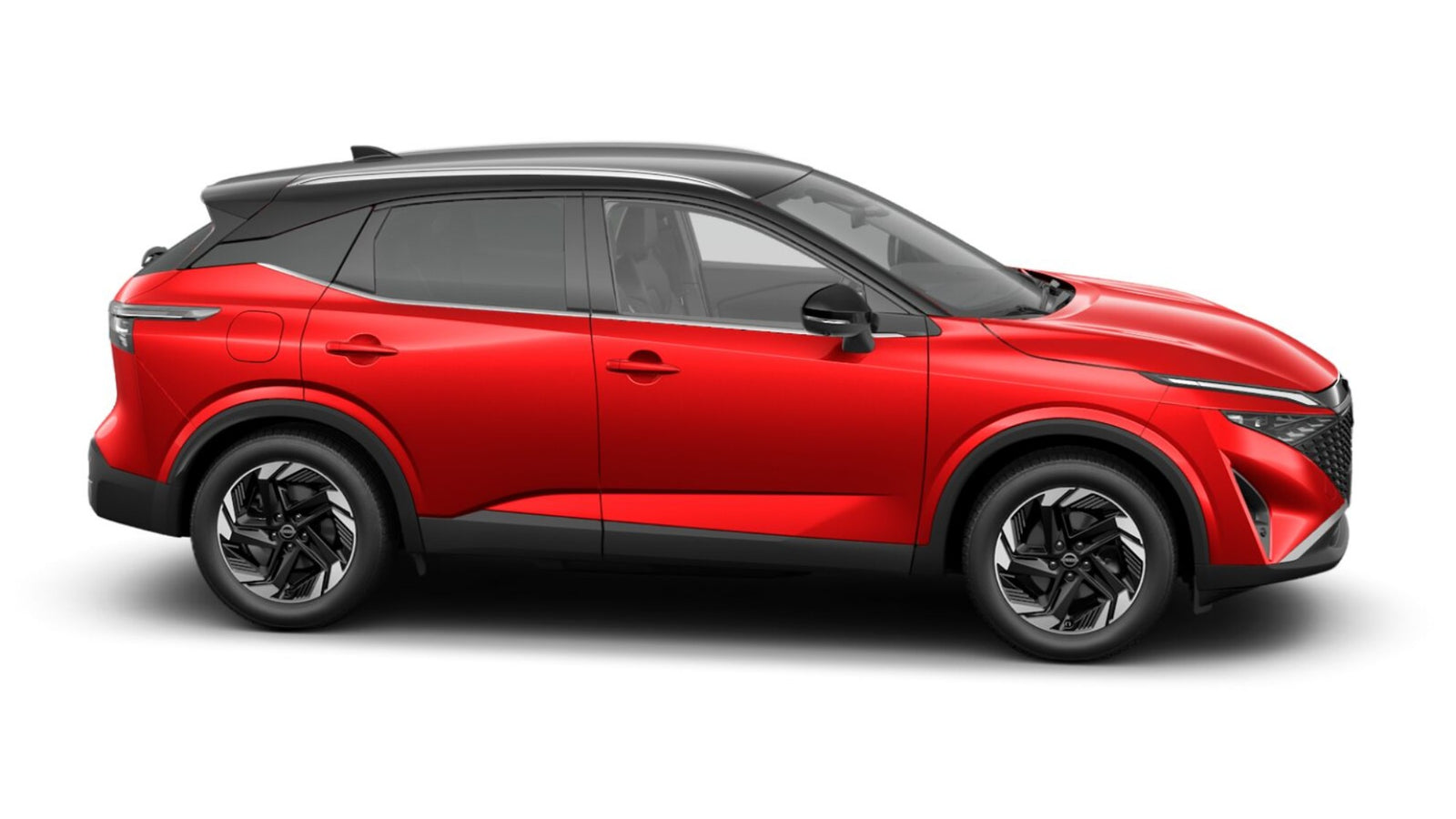 NISSAN Qashqai 1.3 MHEV 158 N-Connecta 2-Tone Fuji Sunset Red & Black Noleggio Lungo Termine Privati - Solorent.it