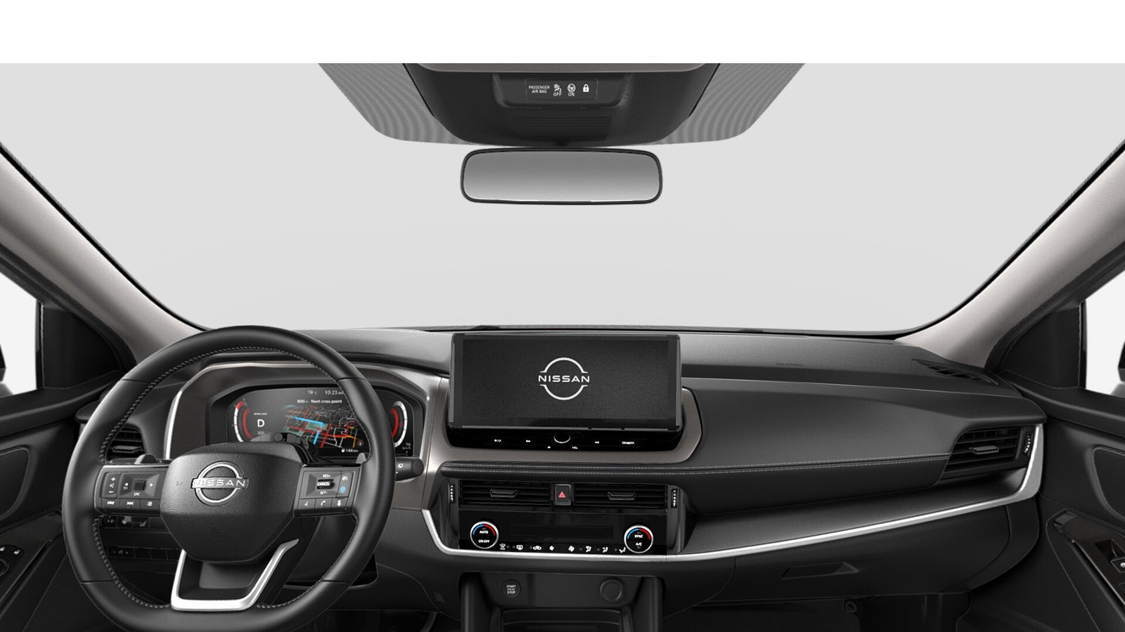 NISSAN Qashqai 1.3 MHEV 158 N-Connecta interni Noleggio Lungo Termine - Solorent.it