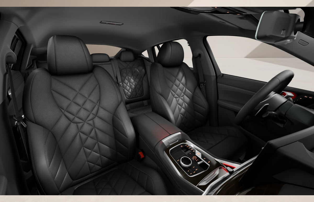 BMW X6 M Sport - sedili e abitacolo Sensafin Black
