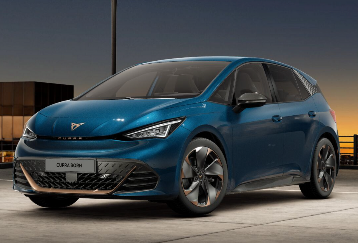 CUPRA Born Impulse+ 59 kWh 170 kW Automatica Noleggio Lungo Termine - Solorent.it