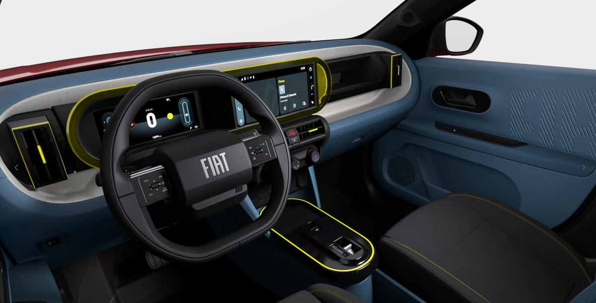 FIAT GRANDE PANDA Hybrid Business Automatica Noleggio Lungo Termine Privati