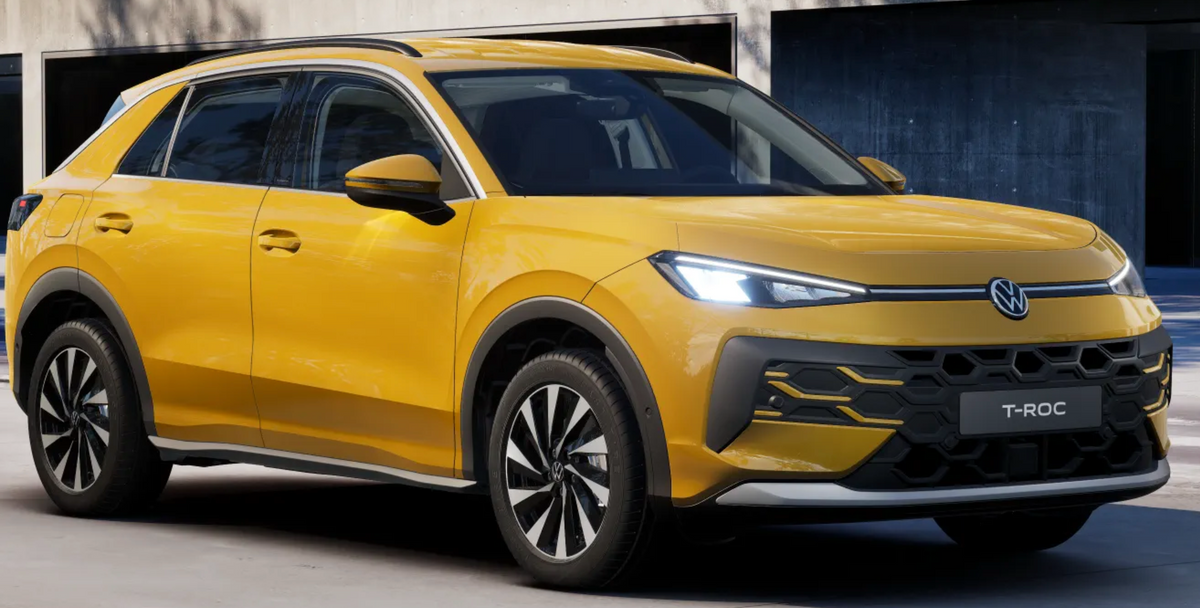 Volkswagen T-Roc 1.5 eTSI 85kW ACT Life DSG Noleggio Lungo Termine Privati - Solorent.it