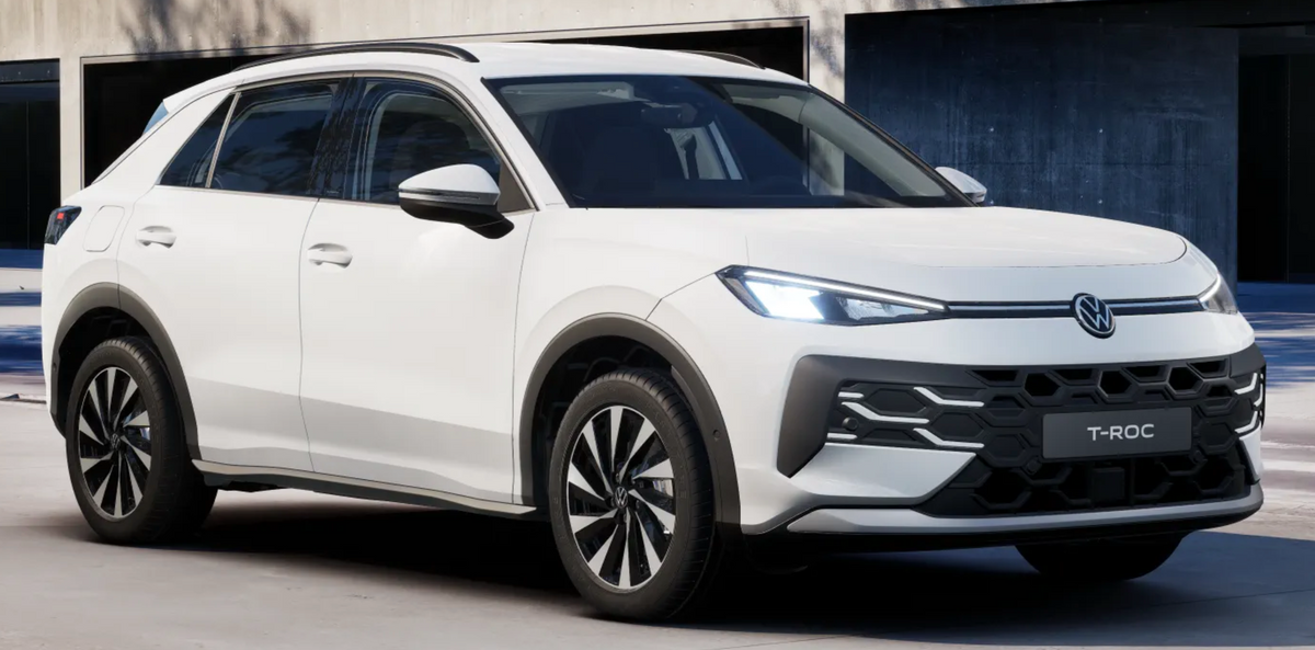 Volkswagen T-Roc 1.5 eTSI 85kW ACT Life DSG Noleggio Lungo Termine Privati - Solorent.it