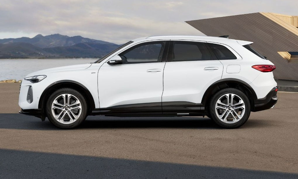 Audi Q5 e-hybrid quattro 220 kW S tronic Business Advanced – Bianco Ghiaccio – profilo