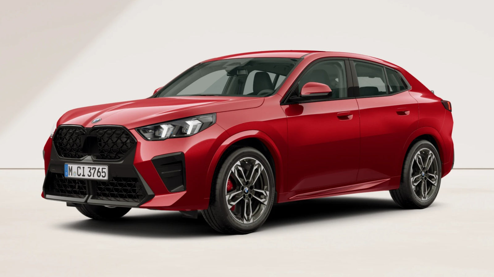 BMW X2 sDrive18d M Sport Pro Privati noleggio lungo termine - Fire Red