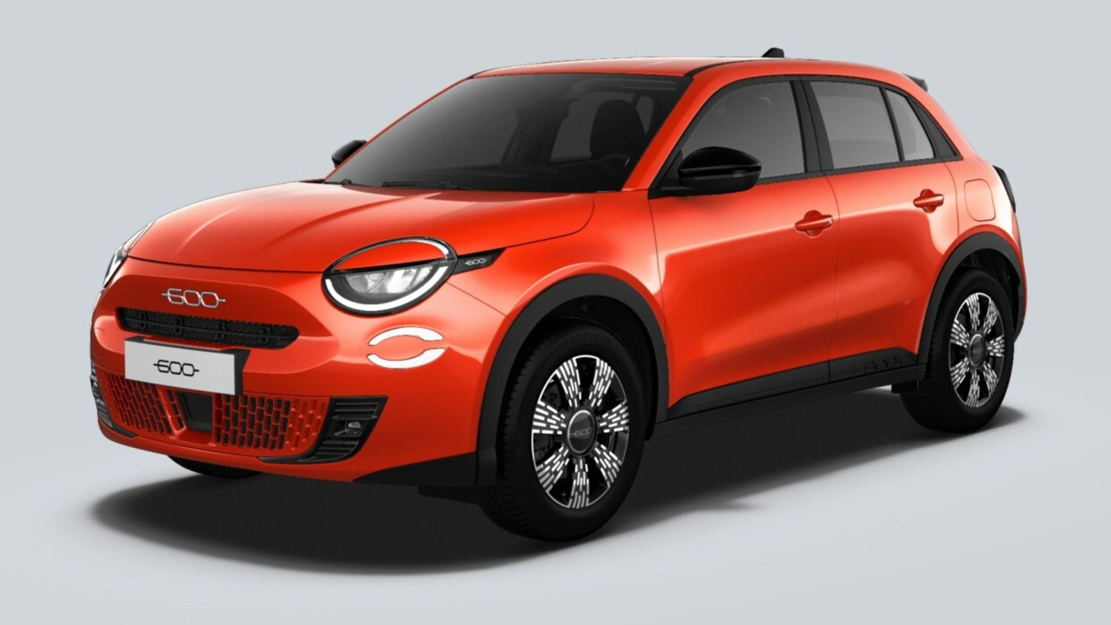 Fiat 600 Hybrid Icon Arancio Sole
