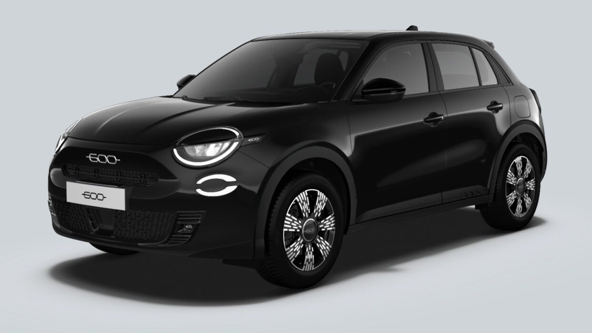 Fiat 600 Hybrid Icon Nero Cinema