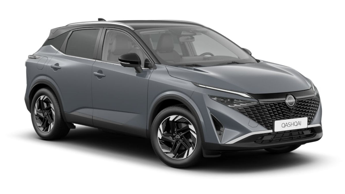 NISSAN Qashqai 1.3 MHEV 158 N-Connecta 2-Tone Ceramic Grey & Black Noleggio Lungo Termine - Solorent.it