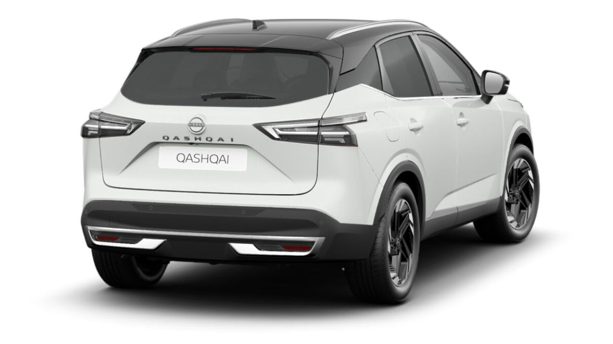 NISSAN Qashqai 1.3 MHEV 158 N-Connecta 2-Tone White Pearl & Black Noleggio Lungo Termine - Solorent.it